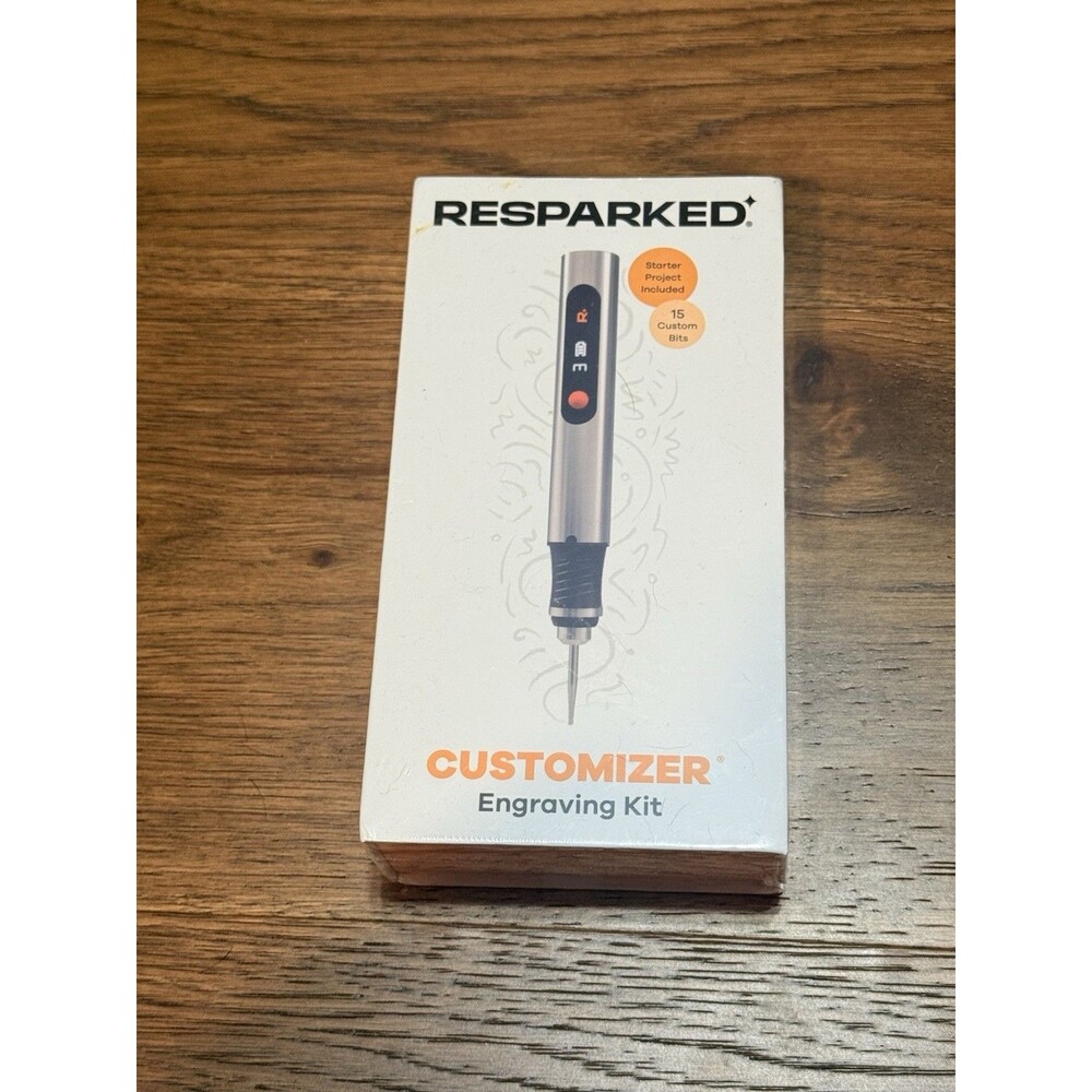 Resparked Customizer Electric Impact Engraving Pen Gift Personalization NEW!